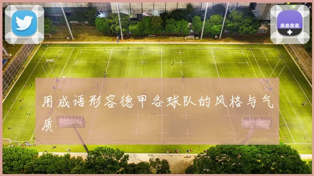 用成语形容德甲各球队的风格与气质