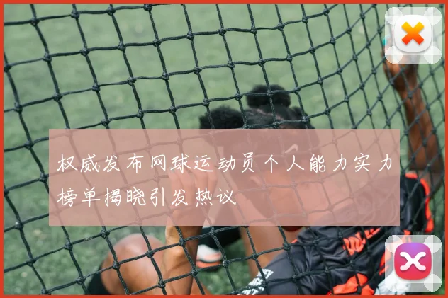 权威发布网球运动员个人能力实力榜单揭晓引发热议